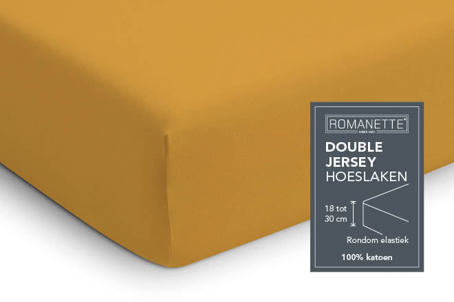 - Double Jersey - Oker – Boxspring.nl